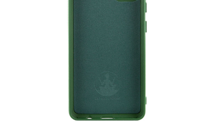 Чехол Silicone Cover Lakshmi Full Camera (AA) для Xiaomi Redmi Note 12S Зеленый / Dark green - фото