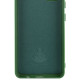 Чехол Silicone Cover Lakshmi Full Camera (AA) для Xiaomi Redmi Note 12S Зеленый / Dark green - фото