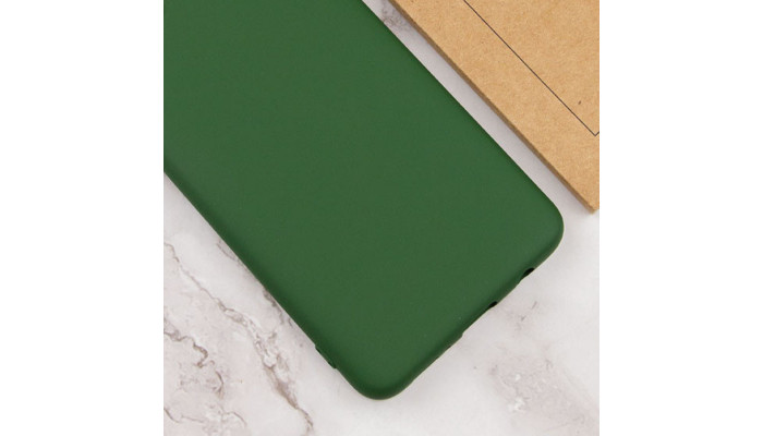 Чехол Silicone Cover Lakshmi Full Camera (AA) для Xiaomi Redmi Note 12S Зеленый / Dark green - фото