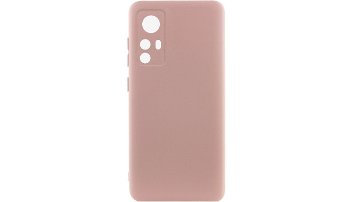 Чехол Silicone Cover Lakshmi Full Camera (AA) для Xiaomi Redmi Note 12S Розовый / Pink Sand - фото