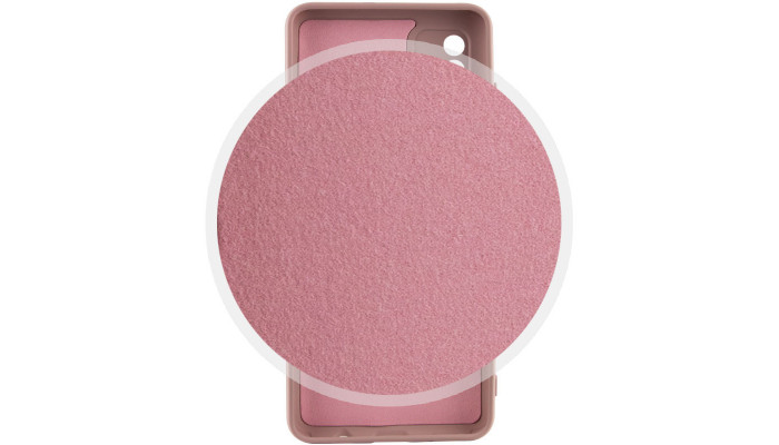 Чехол Silicone Cover Lakshmi Full Camera (AA) для Xiaomi Redmi Note 12S Розовый / Pink Sand - фото