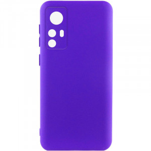 Чехол Silicone Cover Lakshmi Full Camera (AA) для Xiaomi Redmi Note 12S Синий / Iris