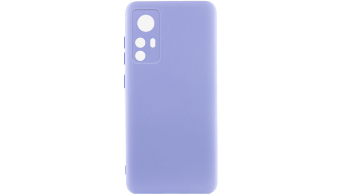 Чехол Silicone Cover Lakshmi Full Camera (AA) для Xiaomi Redmi Note 12S Сиреневый / Dasheen - фото