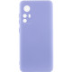 Чехол Silicone Cover Lakshmi Full Camera (AA) для Xiaomi Redmi Note 12S Сиреневый / Dasheen - фото