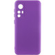 Чехол Silicone Cover Lakshmi Full Camera (AA) для Xiaomi Redmi Note 12S Фиолетовый / Purple - фото