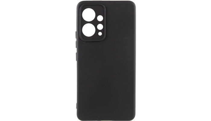 Чохол Silicone Cover Lakshmi Full Camera (AA) для Xiaomi Redmi 12 Чорний / Black - фото