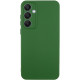 Чохол Silicone Cover Lakshmi Full Camera (AA) для Samsung Galaxy S23 FE Зелений / Dark green - фото