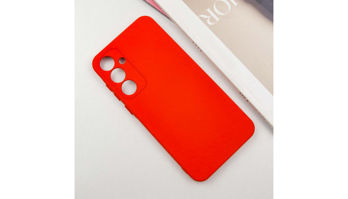 Чохол Silicone Cover Lakshmi Full Camera (AA) для Samsung Galaxy S23 FE Червоний / Red - фото