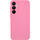 Чохол Silicone Cover Lakshmi Full Camera (AA) для Samsung Galaxy S23 FE Рожевий / Pink - фото