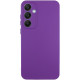 Чехол Silicone Cover Lakshmi Full Camera (AA) для Samsung Galaxy S23 FE Фиолетовый / Purple - фото