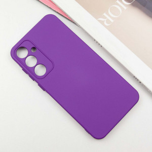 Чохол Silicone Cover Lakshmi Full Camera (AA) для Samsung Galaxy S23 FE Фіолетовий / Purple