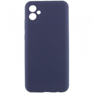 Чехол Silicone Cover Lakshmi Full Camera (AA) для Samsung Galaxy A05 Синий / Midnight Blue