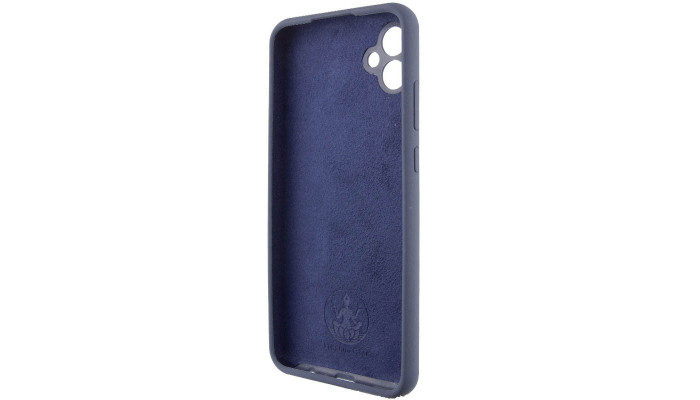 Чехол Silicone Cover Lakshmi Full Camera (AA) для Samsung Galaxy A05 Синий / Midnight Blue - фото