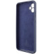 Чехол Silicone Cover Lakshmi Full Camera (AA) для Samsung Galaxy A05 Синий / Midnight Blue - фото