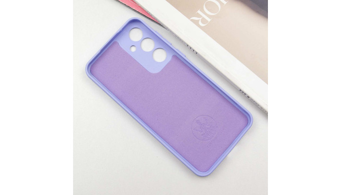 Чехол Silicone Cover Lakshmi Full Camera (AA) для Samsung Galaxy A05s Сиреневый / Dasheen - фото