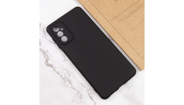 Чехол Silicone Cover Lakshmi Full Camera (AA) для Samsung Galaxy A05s Черный / Black - фото