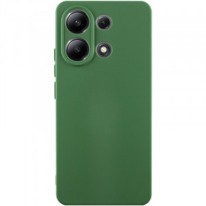 Чехол Silicone Cover Lakshmi Full Camera (AA) для Xiaomi Redmi Note 13 5G Зеленый / Dark green