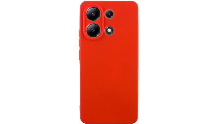 Чохол Silicone Cover Lakshmi Full Camera (AA) для Xiaomi Redmi Note 13 5G Червоний / Red - фото