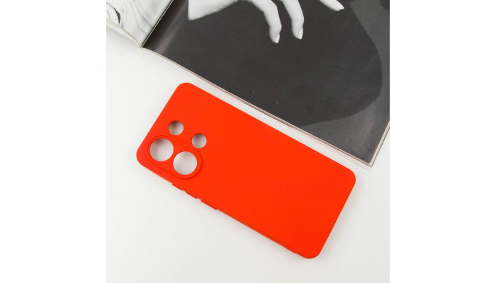 Чохол Silicone Cover Lakshmi Full Camera (AA) для Xiaomi Redmi Note 13 5G Червоний / Red - фото