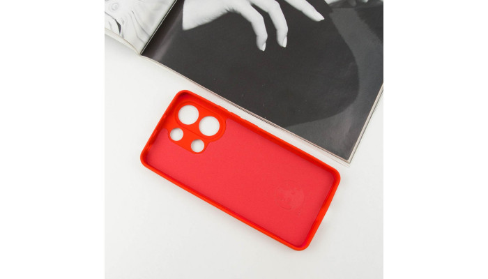 Чохол Silicone Cover Lakshmi Full Camera (AA) для Xiaomi Redmi Note 13 5G Червоний / Red - фото