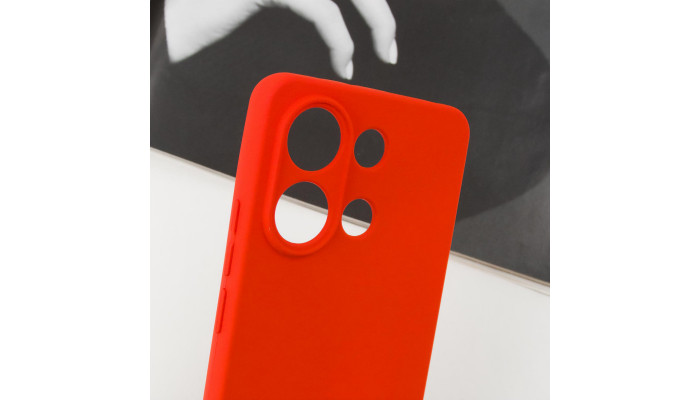 Чохол Silicone Cover Lakshmi Full Camera (AA) для Xiaomi Redmi Note 13 5G Червоний / Red - фото