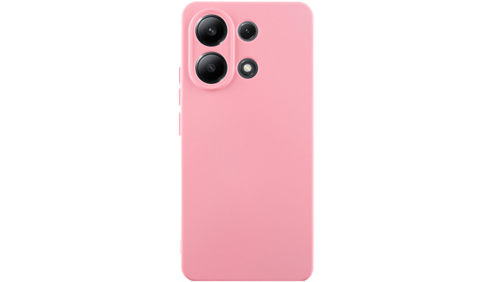 Чехол Silicone Cover Lakshmi Full Camera (AA) для Xiaomi Redmi Note 13 5G Розовый / Pink - фото