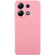 Чехол Silicone Cover Lakshmi Full Camera (AA) для Xiaomi Redmi Note 13 5G Розовый / Pink - фото