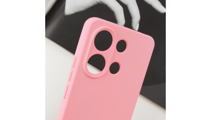 Чехол Silicone Cover Lakshmi Full Camera (AA) для Xiaomi Redmi Note 13 5G Розовый / Pink - фото