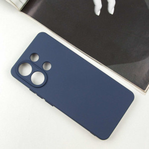 Чохол Silicone Cover Lakshmi Full Camera (AA) для Xiaomi Redmi Note 13 5G Синій / Midnight Blue