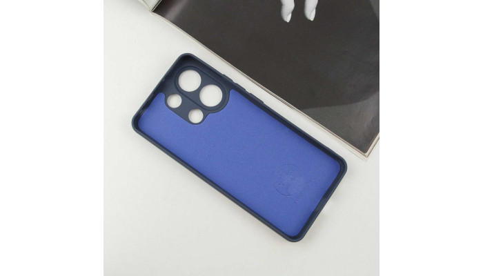 Чехол Silicone Cover Lakshmi Full Camera (AA) для Xiaomi Redmi Note 13 5G Синий / Midnight Blue - фото