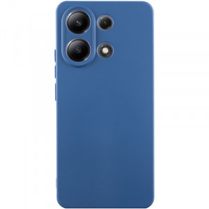 Чехол Silicone Cover Lakshmi Full Camera (AA) для Xiaomi Redmi Note 13 5G Синий / Navy Blue