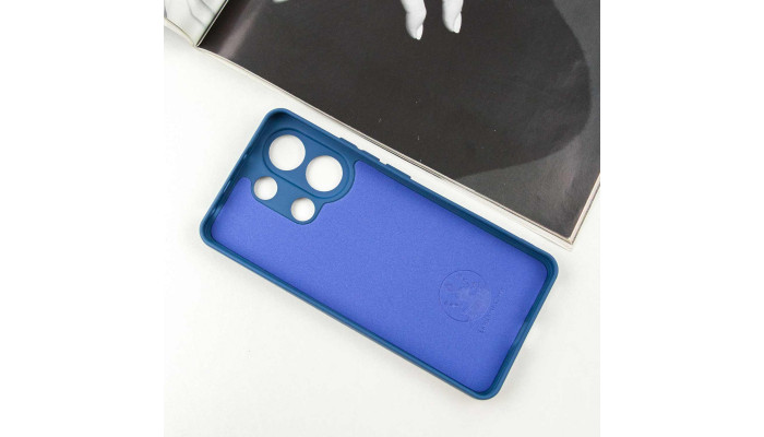 Чехол Silicone Cover Lakshmi Full Camera (AA) для Xiaomi Redmi Note 13 5G Синий / Navy Blue - фото