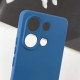 Чехол Silicone Cover Lakshmi Full Camera (AA) для Xiaomi Redmi Note 13 5G Синий / Navy Blue - фото