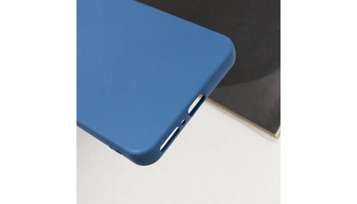 Чехол Silicone Cover Lakshmi Full Camera (AA) для Xiaomi Redmi Note 13 5G Синий / Navy Blue - фото