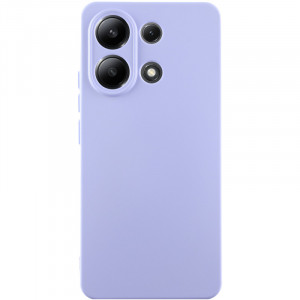 Чехол Silicone Cover Lakshmi Full Camera (AA) для Xiaomi Redmi Note 13 5G Сиреневый / Dasheen