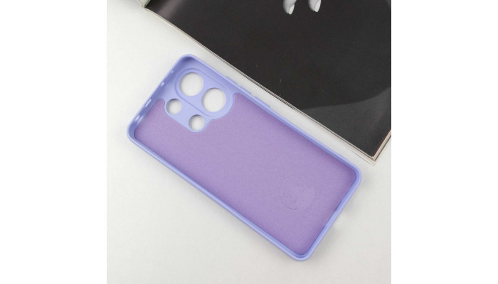 Чехол Silicone Cover Lakshmi Full Camera (AA) для Xiaomi Redmi Note 13 5G Сиреневый / Dasheen - фото