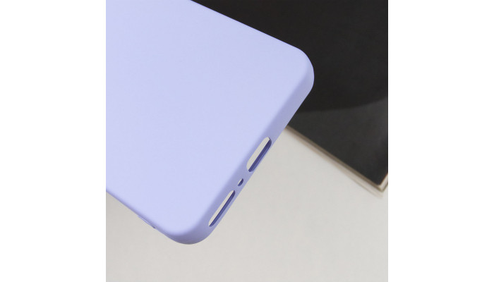 Чехол Silicone Cover Lakshmi Full Camera (AA) для Xiaomi Redmi Note 13 5G Сиреневый / Dasheen - фото