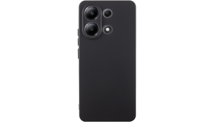 Чохол Silicone Cover Lakshmi Full Camera (AA) для Xiaomi Redmi Note 13 5G Чорний / Black - фото