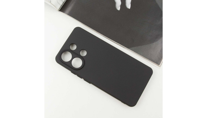 Чохол Silicone Cover Lakshmi Full Camera (AA) для Xiaomi Redmi Note 13 5G Чорний / Black - фото