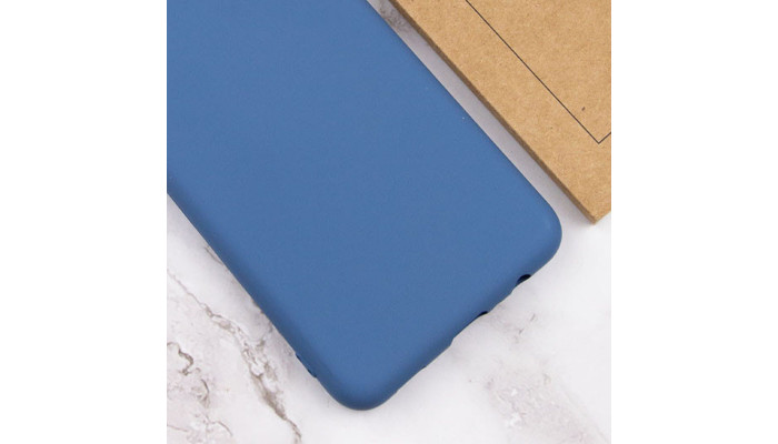 Чехол Silicone Cover Lakshmi Full Camera (AA) для Samsung Galaxy S24 Ultra Синий / Navy Blue - фото