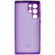 Чехол Silicone Cover Lakshmi Full Camera (AA) для Samsung Galaxy S24 Ultra Фиолетовый / Purple - фото