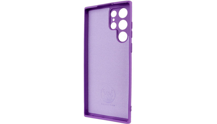 Чехол Silicone Cover Lakshmi Full Camera (AA) для Samsung Galaxy S24 Ultra Фиолетовый / Purple - фото