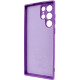 Чехол Silicone Cover Lakshmi Full Camera (AA) для Samsung Galaxy S24 Ultra Фиолетовый / Purple - фото