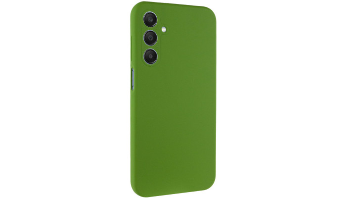 Чохол Silicone Cover Lakshmi Full Camera (AA) для Samsung Galaxy A15 4G/5G / M15 5G Зелений / Dark green - фото