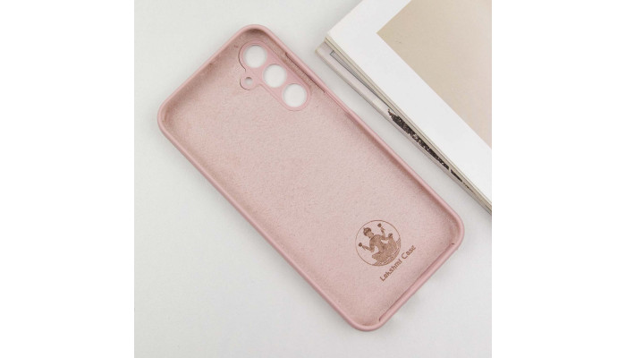 Чехол Silicone Cover Lakshmi Full Camera (AA) для Samsung Galaxy A15 4G/5G / M15 5G Розовый / Pink Sand - фото