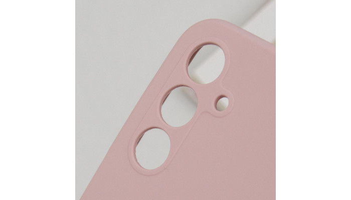 Чехол Silicone Cover Lakshmi Full Camera (AA) для Samsung Galaxy A15 4G/5G / M15 5G Розовый / Pink Sand - фото