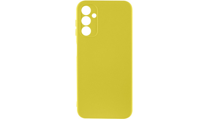 Чехол Silicone Cover Lakshmi Full Camera (AA) для Samsung Galaxy A25 5G Желтый / Flash - фото