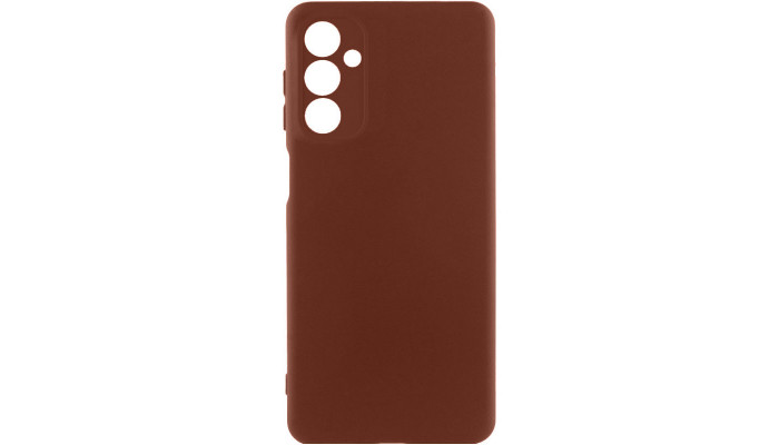 Чохол Silicone Cover Lakshmi Full Camera (AA) для Samsung Galaxy A25 5G Коричневий / Brown - фото