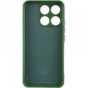 Чехол Silicone Cover Lakshmi Full Camera (AA) для Xiaomi 14 Зеленый / Dark green