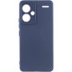 Чохол Silicone Cover Lakshmi Full Camera (AA) для Xiaomi Redmi Note 13 Pro+ Синій / Midnight Blue - фото